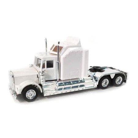 STAGES FOR ALL AGES All or Mostly Plastic Kenworth W900 Truck Toys with Extra Large Sleeper in White; 14 Years Above ST1260994